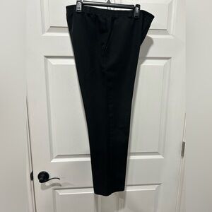 Classic Collection Black Pants Women’s Size 12 Pockets Pull‎ On Elastic Waist